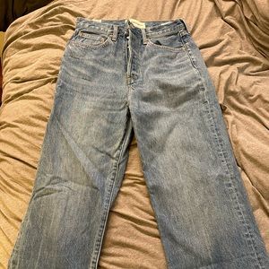 Aritzia’s Denim Forum Farrah High Rise, Wide Leg Jean